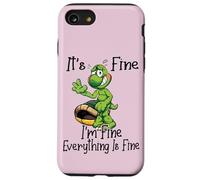 It's fine I'm fine everything is oky funny Turtle Great Gift Custodia per iPhone SE (2020) / 7/8