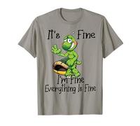 It's fine I'm fine Everything is oky Funny Turtle Great Gift Maglietta