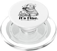 Its Fine Sheep Carino Divertente Accogliente Umorismo PopSockets PopGrip per MagSafe