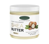 It's First Crude Degummed African Shea Burro (8 Oz) - Pure & Natural Body Butter for Dry Skin Marks & Cura Set Donna (Beige, Taglia unica)