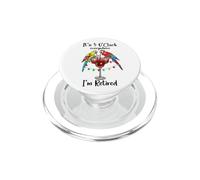 Its Five Oclock Everywhere Im Retired Summer Retirement Men PopSockets PopGrip per MagSafe