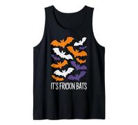 It's Frickin Bats Halloween Moon Bats Canotta