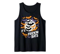 It's Frickin Bats Halloween Moon Bats Canotta
