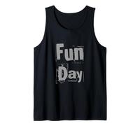 It's Fun Day Man Love To Have Fun Funny Retro Fun Day Canotta