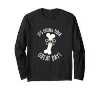 It's Going Tibia Great Day Funny Bone Pun Maglia a Manica