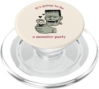 It's Going To Be A Monster Party (Divertente grafica di Halloween) PopSockets PopGrip per MagSafe