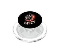 It's Gonna Get Spicy Hilarious Heat Puns Excitement - PopSockets PopGrip per MagSafe
