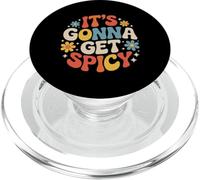 It's Gonna Get Spicy Hilarious Heat Puns Excitement - PopSockets PopGrip per MagSafe