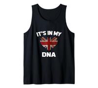 It's in My Dna Bandiera Britannica Union Jack Gran Bretagna Regno Unito Canotta