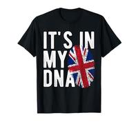 It's in My Dna Bandiera Nazionale Inglese England Pride Heritage Maglietta