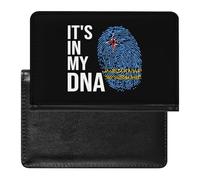 It's in My DNA - Custodia per passaporto con bandiera di Aruba e slot per carte di credito, custodia per passaporto da viaggio, Stile:, Taglia unica