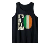 Its in My Dna Irish Vintage Ireland Flag Distressed Irish Canotta