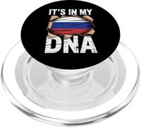 It's In My DNA Russian Roots Russia Flag PopSockets PopGrip per MagSafe