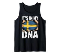 It's in My Dna Swedish Roots Sweden Flag Canotta