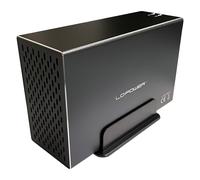 ITS LC-Power LC-35U3-RAID-2,SATA da 3,5" a 2 alloggiamenti con RAID, alluminio