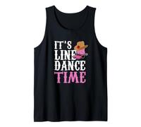 It's Line Dance Time Musica Country Western Stivali Canotta