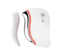 It's Lit Gua Sha - Strumento elettrico per scolpire il viso, con luce LED ricaricabile a 4 colori, terapia della luce per contouring, sollevamento e riduzione delle rughe (bianco)