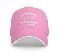 It's Me Hi I'm The Grad Uomo Donna Berretto da Baseball Classic Snapback cap Casual Cappellino da Baseball per Sport All'Aperto Tennis