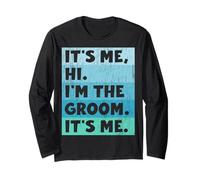 It's me, Hi. I'm the GROOM It's me. Uomo Ragazzo Manica Corta Maglia a Manica