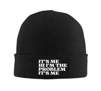 It's Me Hi I'm The Problem It's Me Donna Uomo Berretto Flessibile Skull cap Sportivo Beanie in Maglia per All'Aperto Arrampicata Bici