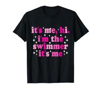 It's Me Hi I'm The Swimmer It's Me Beach Summer Vacation Maglietta