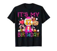 It's My 17th Birthday Candy Candyland Birthday 17 Anni Maglietta