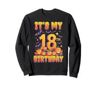 It's My 18th Birthday Party 18 Year Old Halloween Pumpkin Felpa