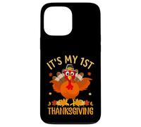 It's My 1st Thanksgiving Turkey Thankful For Family Custodia per iPhone 13 Pro Max
