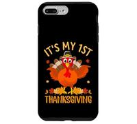 It's My 1st Thanksgiving Turkey Thankful For Family Custodia per iPhone 7 Plus/8 Plus