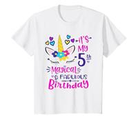 It's My 5th Magical & Favoloso compleanno 5 anni di compleanno Maglietta