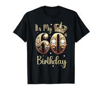 It's My 60th Birthday 60 Years Old Sessant'anni Celebrazione Maglietta