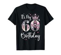 It's My 60th Birthday 60 Years Old Sessant'anni Celebrazione Maglietta