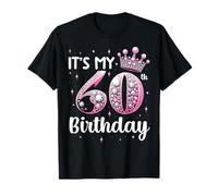 It's My 60th Birthday 60 Years Old Sessant'anni Celebrazione Maglietta