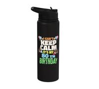 It's My 80th Birthday Funny 80 Anni Stainless Steel Insulated Water Bottle