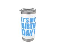 It's My Birthday Bicchiere termico in acciaio inox doppia parete