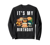 It's My Birthday Compilation Italiano Brainrot Meme Bambini Ragazzi Felpa