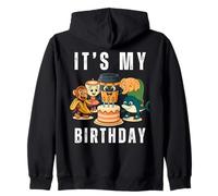 It's My Birthday Compilation Italiano Brainrot Meme Bambini Ragazzi Felpa con Cappuccio
