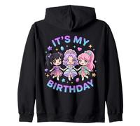 It's My Birthday - Cute Birthday Girl KPOP Chibi Felpa con Cappuccio
