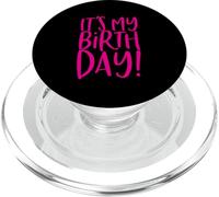 It's My Birthday È il Mio Compleanno Bel Design Per Feste PopSockets PopGrip per MagSafe