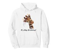 It's My Birthday Good Time Giraffa Party Animal T-Shirt Felpa con Cappuccio