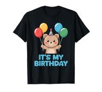 It's My Birthday Kawaii Bear Maglietta