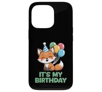 It's My Birthday Kawaii Fox Custodia per iPhone 13 Pro