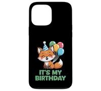 It's My Birthday Kawaii Fox Custodia per iPhone 13 Pro Max