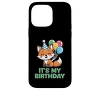 It's My Birthday Kawaii Fox Custodia per iPhone 14 Pro Max