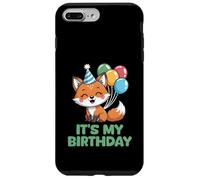 It's My Birthday Kawaii Fox Custodia per iPhone 7 Plus/8 Plus