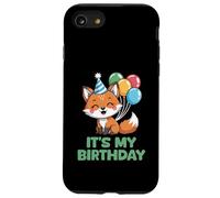 It's My Birthday Kawaii Fox Custodia per iPhone SE (2020) / 7 / 8