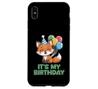 It's My Birthday Kawaii Fox Custodia per iPhone XS Max