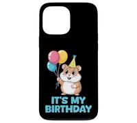 It's My Birthday Kawaii Hamster Custodia per iPhone 13 Pro Max