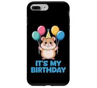 It's My Birthday Kawaii Hamster Custodia per iPhone 7 Plus/8 Plus