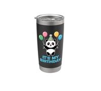 It's My Birthday Kawaii Panda Bicchiere termico in acciaio inox doppia parete